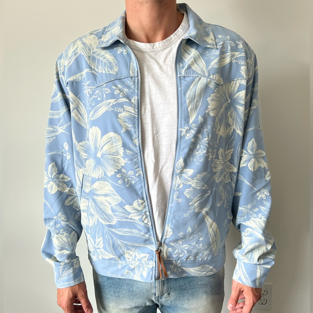 Floral Harrington Jacket